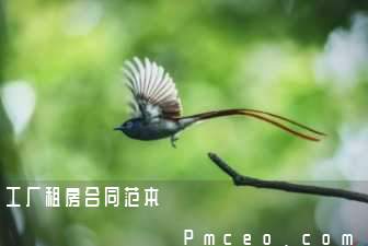 工厂租房合同范本